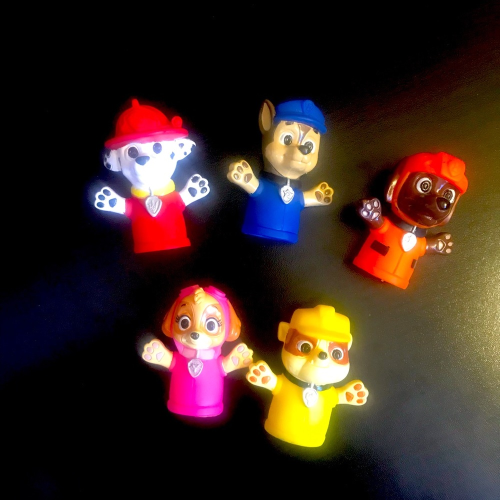 Paw Patrol finger puppets